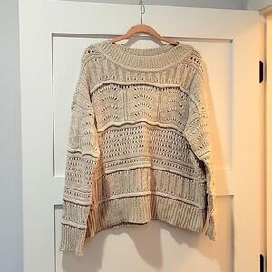 Club Monaco Cream Knit Sweater